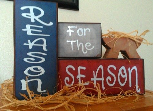 christmas wood craft project | Christmas in July Projects: Reason for the Season