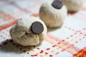 Cookie dough bites healthy enough for breakfast!! I make this recipe all the tim