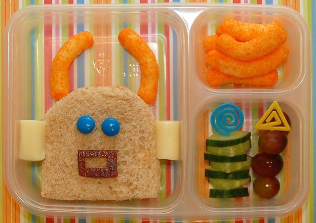 Cute kids lunch ideas revolving around a letter