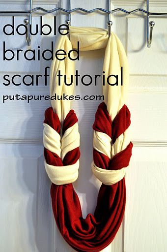 double braided scarf tutorial