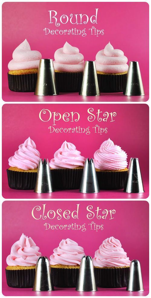 Easy #Cupcake #Icing Tutorials