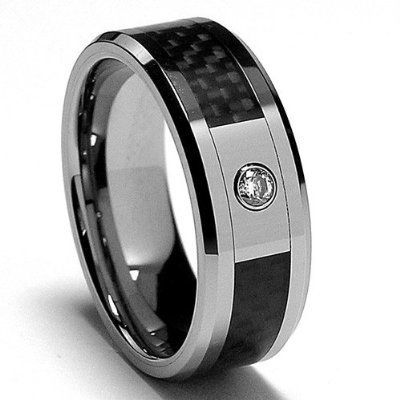 fancy mens engagement ring… This is malachis ring, except his has a black diam