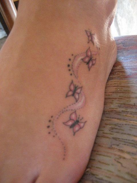 Foot Tattoos by BlaqqCat Tattoos, via Flickr