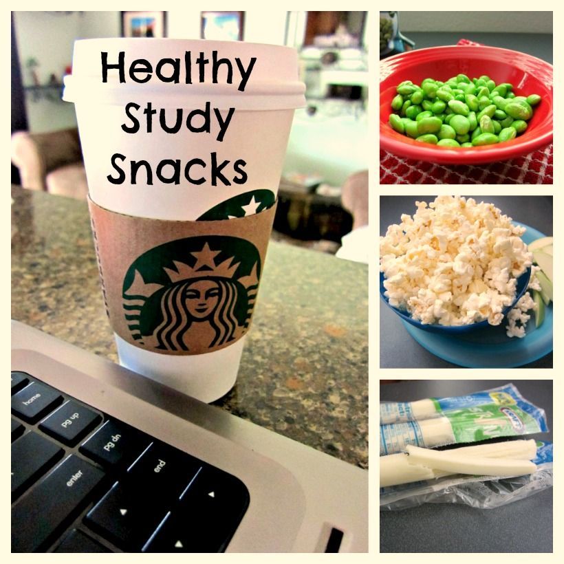 Healthy Study Snack List – tips from healthy living blog Strong Like My Coffee