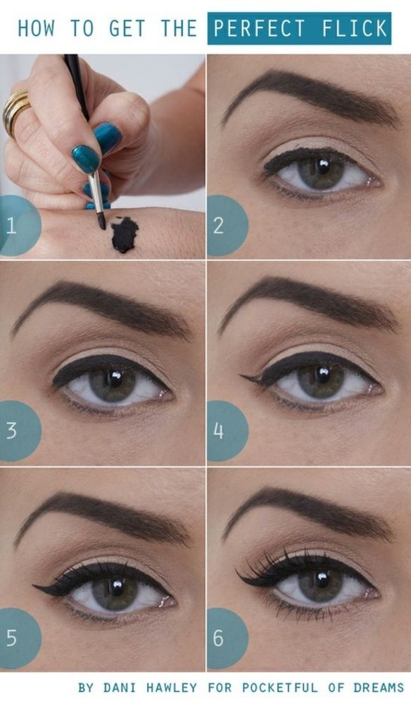 how to get the perfect flick: the easiest way to do a basic wing
