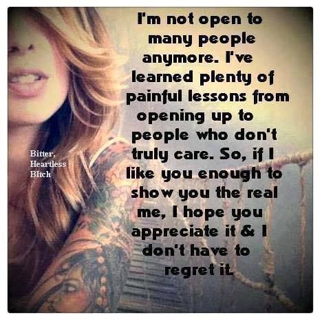 Im not ope to many people life quotes quotes quote trust life quote