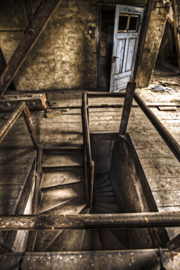is it just me or does this attic from an abandoned mansion look like something f