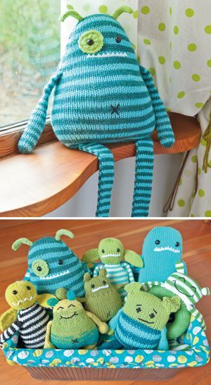 Knit a Monster Nursery – Practical and Playful Knitted Baby Patterns  By Rebecca