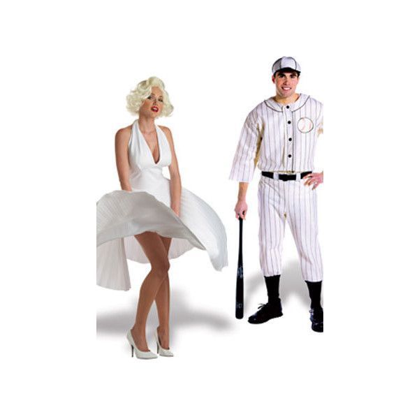 Love  Couples Halloween Costumes  Marilyn Monroe and Joe DiMaggio