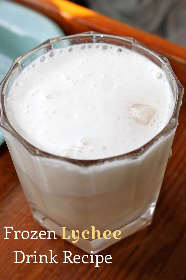 lychee drink recipe Vegan drink perfect for hot weather!