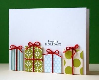 More Ideas of Handmade Christmas Cards : Lets Celebrate!