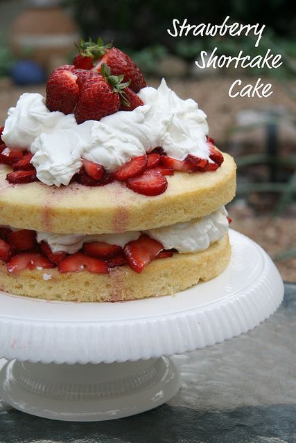 More strawberry shortcake cake