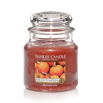 Our Spiced Pumpkin Scented Candle Medium Jar Candle is a smooth blend of comfort