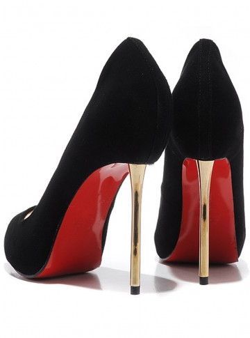 Party Stiletto Sheepskin Peep Toe Red bottom shoes  #shoes #redshoes #fashionblo