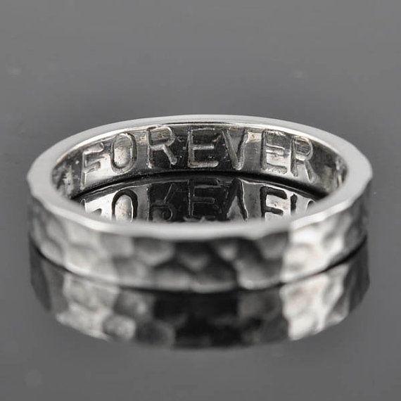 personalized mens wedding band / ring by JubileJewel, $49.00