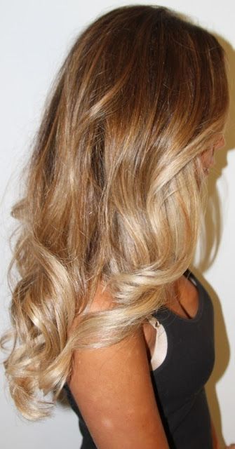 piecey blonde ombre