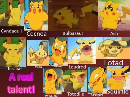 Pikachus Talent