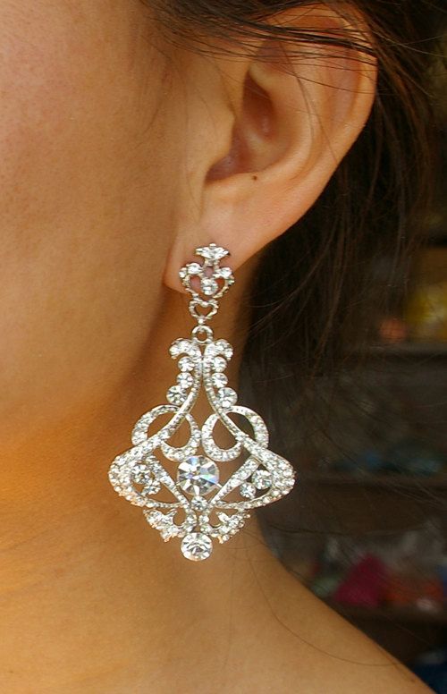 pretty drop earrings