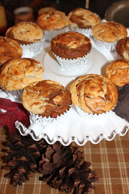Pumpkin Cheesecake Muffin recipe.  So Fall! Recipe makes 15-16 regular sized muf