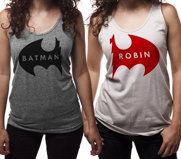 Put These Batman And Robin Shirts Together To Make a Dynamic Duo    I WANT
