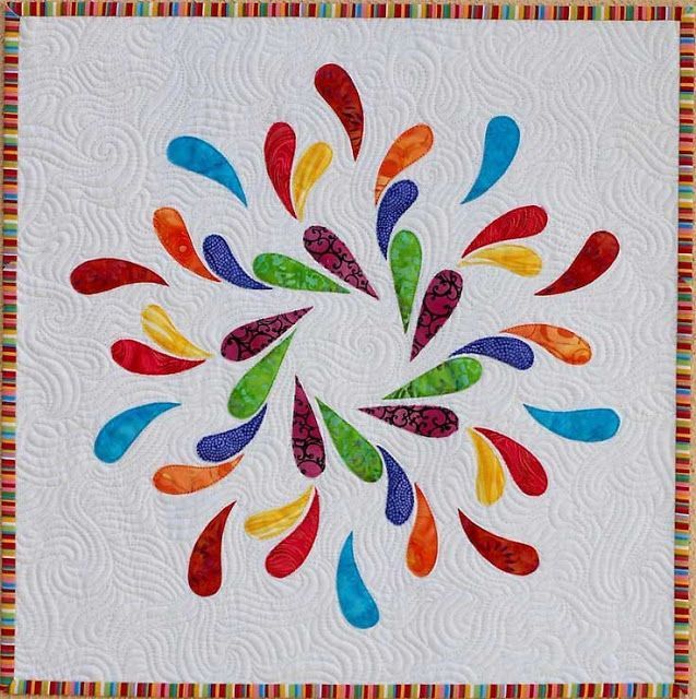 Sampaguita Quilts – THIS IS COOL!!!  Would be so pretty in peacock colors, like
