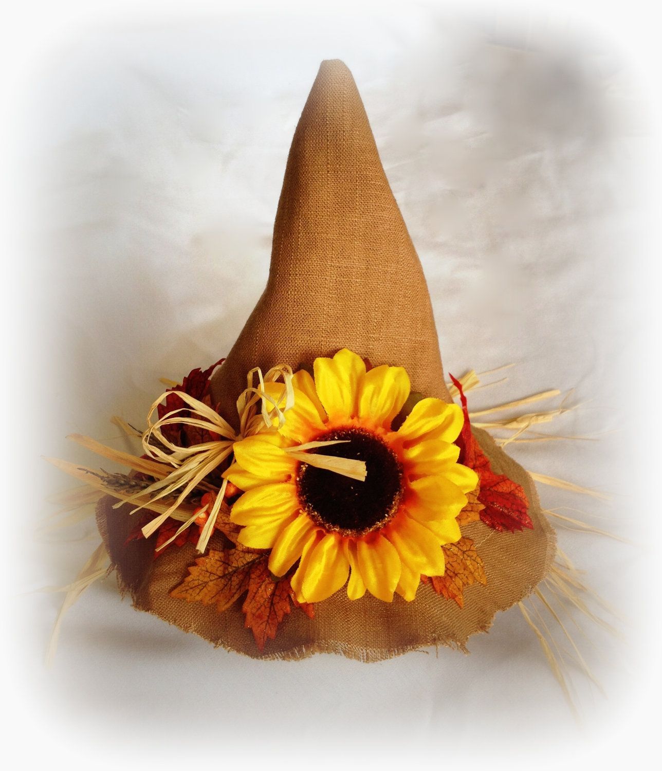 Scarecrow Hat – Custom made to size – Halloween Costume Accessory – Boy or Girl