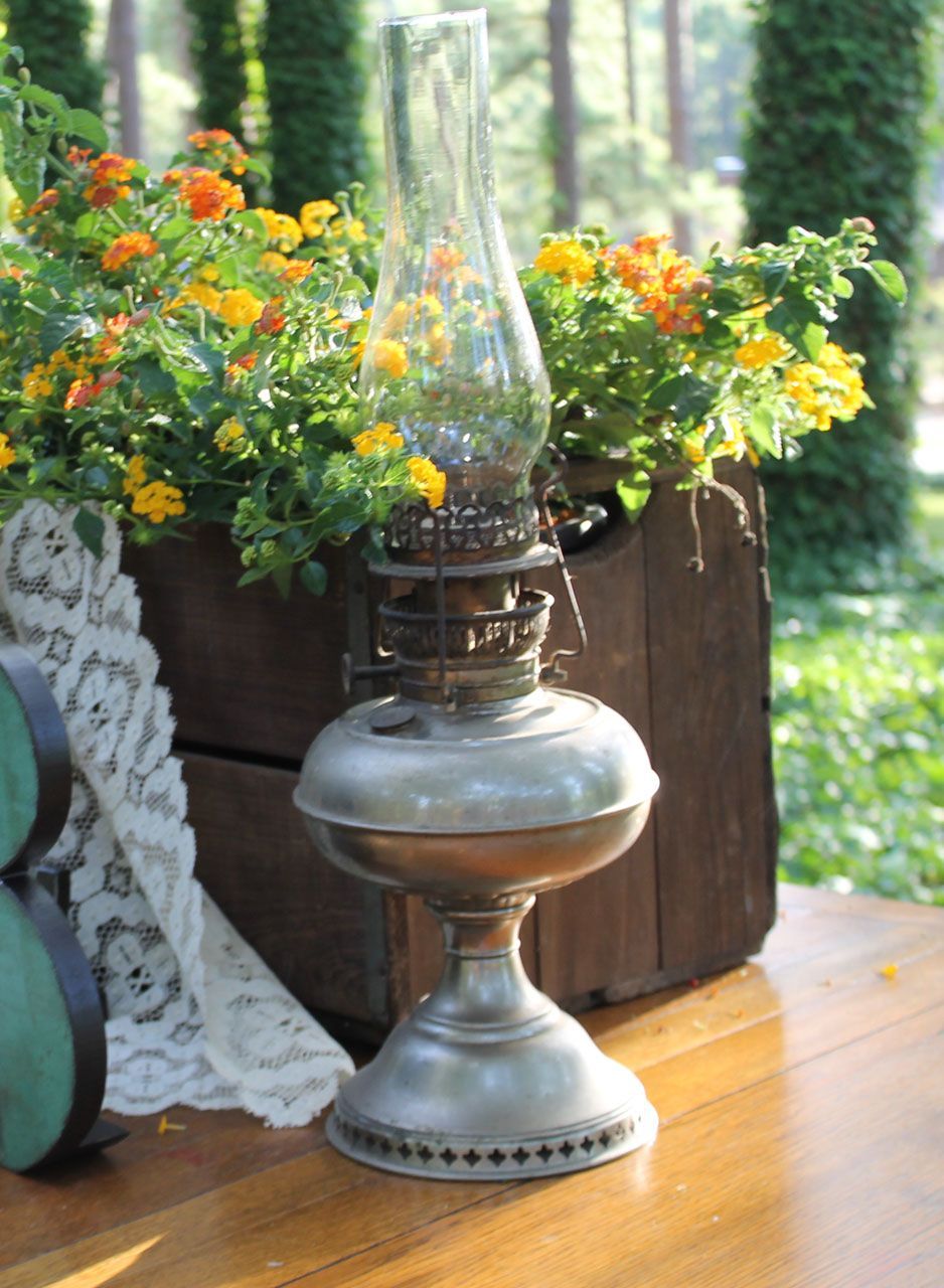 silver oil lamps perfect for lighting at rustic wedding reception – Southern Vin