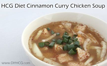 Spice it up! Make this cinnamon curry soup while on the HCG diet for a flavor bl