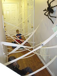 Spider Invasion! Have the kids carefully find their way through the webs.