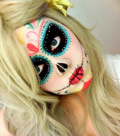 Sugar skull Makeup inspiration-Halloween