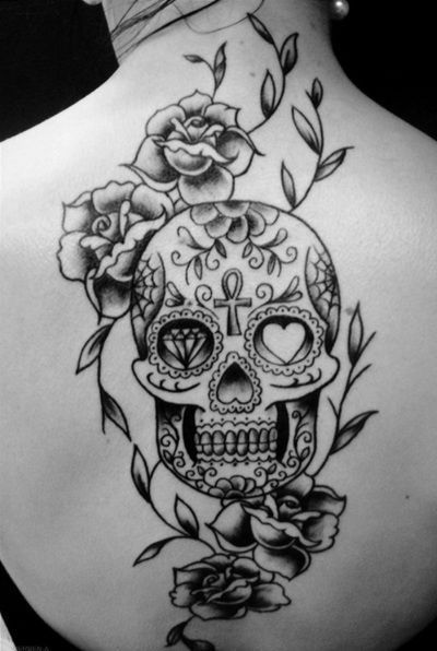 Sugar Skull Tattoo TATTOOS:) | tattoos picture sugar skull tattoos
