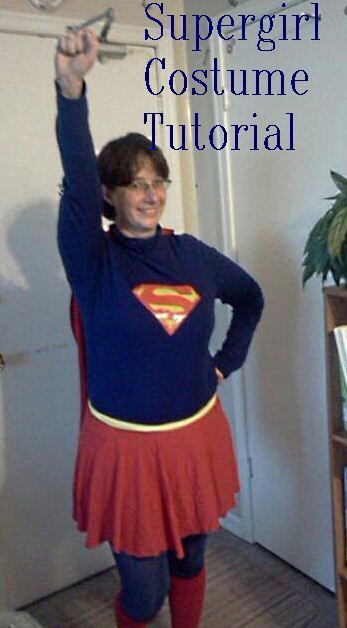Supergirl Halloween Costume DIY