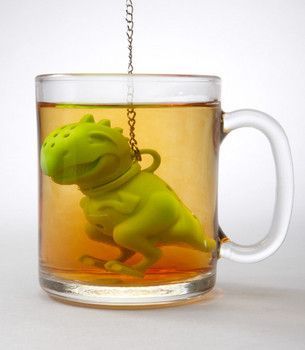 Tea Rex…a little something for my soon to be paleontologist daughter who loves