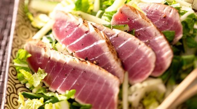 This Marinated Ahi Tuna recipe is perfect for a high-end dinner with minimal eff