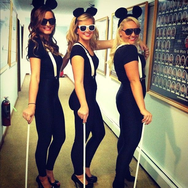 Three Blind Mice costumes i call being this next halloween Raven Kirsch and Madd