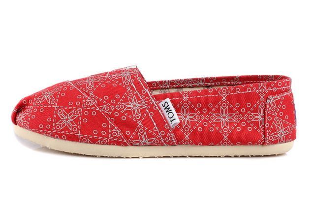 Toms Classic Womens Shoes Red Gloden [Toms050] – $22.00 : Toms Shoes Outlet,Chea
