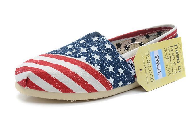 Toms Classic Womens Shoes USA Flag [Toms024] – $22.00 : Toms Shoes Outlet,Cheap