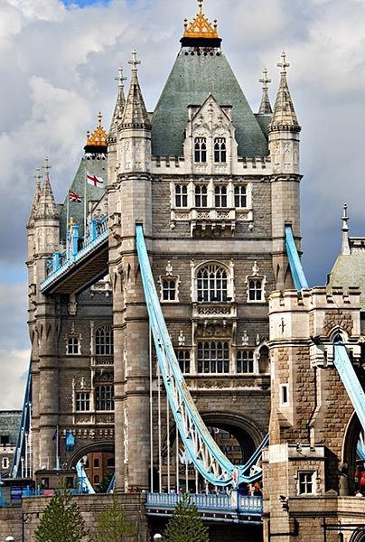 Tower Bridge in London, England. London is clearly a place thats great for tour