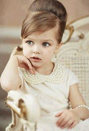 Trendy Hairstyles For Kids  is she precious or what !! I want my niece to grow h
