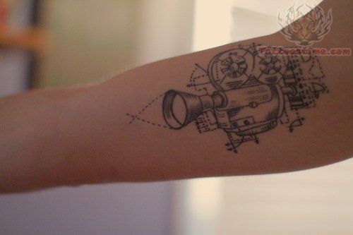 Video Camera And Film Tattoo… For Ben???