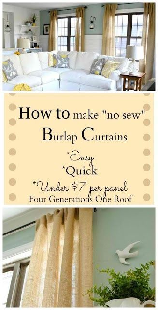 What a great idea! No-sew projects that look this good are a definite keep. For