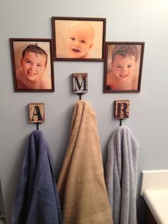 where to hang hand towels in kids bathroom – Google Search