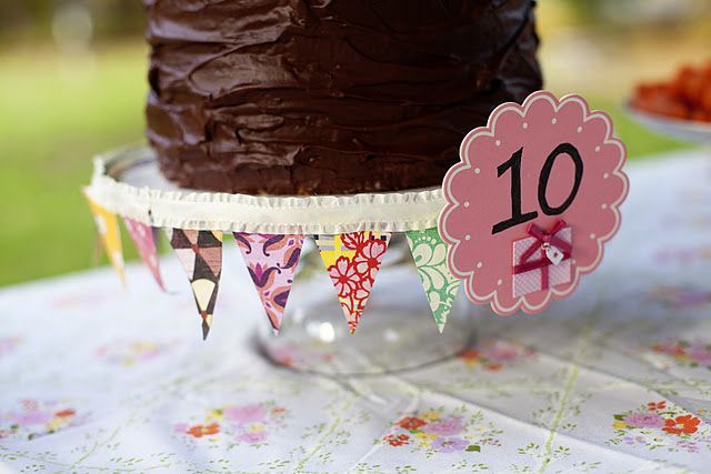 10th birthday party with a “10” theme. 10 favorite things for food, goodie bags,