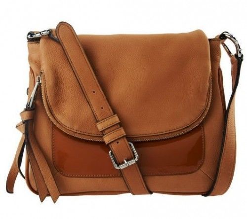 Aimee Kestenberg Leather Flap Crossbody Bag
