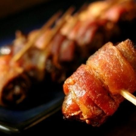 Bacon wrapped smokies!! My bestie makes these and they are heaven on a toothpick