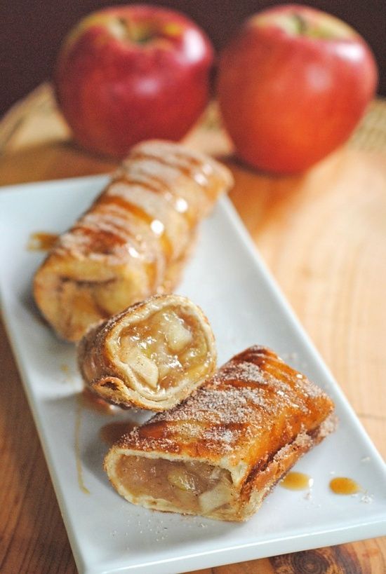 Cinnamon Apple Dessert Chimichangas  Best Cake recipe