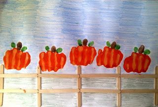 Crafts For Preschoolers: Five Little Pumpkins