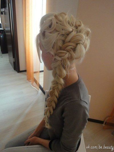 Curls and Braid hairstyle maybe even this for the dance… tell me your imput pl