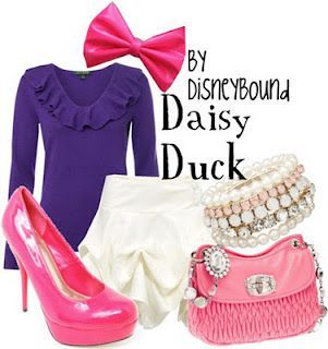 Disney Bound Daisy Duck