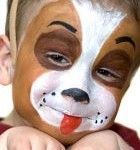 home-made face paint
